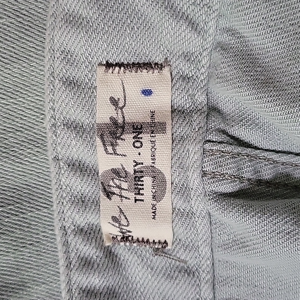 We The Free womens Paloma slouchy jeans mint sz 31 - Picture 5 of 8